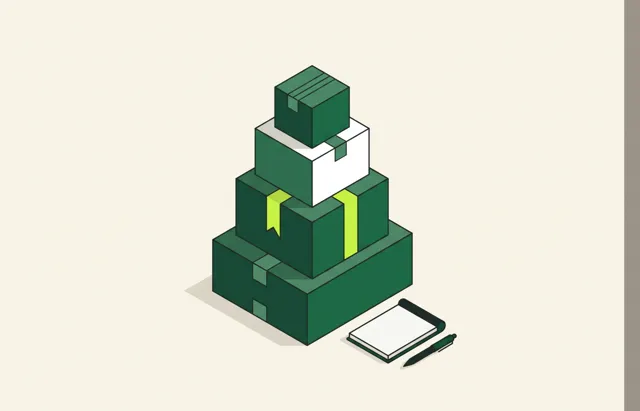 Stack of boxes illustrating package pricing
